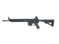 Karabinek Mossberg MMR Carbine - widok z boku bez magazynka, złożony celownik przedni