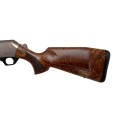 Sztucer Browning Maral 4X Ultimate (drewno klasy 4) - zbliżenie na tylną część kolby z płytą amortyzującą i usłojeniem drewna klasy 4