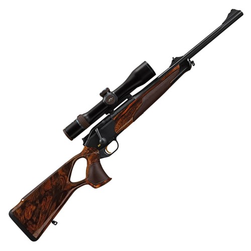 Blaser R8 Success Leather – widok ogólny sztucera powtarzalnego R8 Success Leather