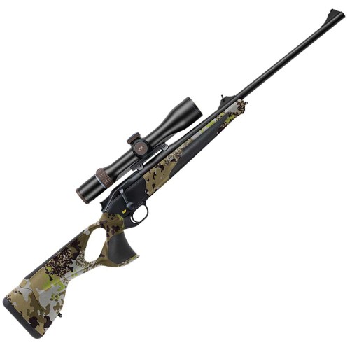 Blaser R8 Ultimate HunTec Camo – widok ogólny sztucera R8 w kamuflażu HunTec Camo