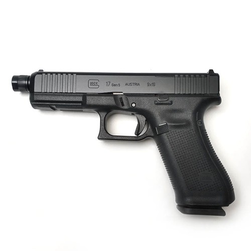 Pistolet Glock 17 gen. 5 MOS FS Gwint – widok z boku