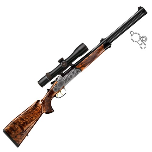 Dryling Blaser BD14 Baronesse – widok ogólny trzylufowej strzelby myśliwskiej