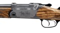 Dryling Blaser BD14 Luxus – lewy profil zdobionej strzelby trzylufowej BD14 Luxus