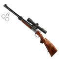 Dryling Blaser D99 Luxus – prawy profil drylinga myśliwskiego Blaser D99 Luxus