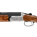 Blaser F3 Competition Luxus LH – lewy profil zdobionej strzelby leworęcznej