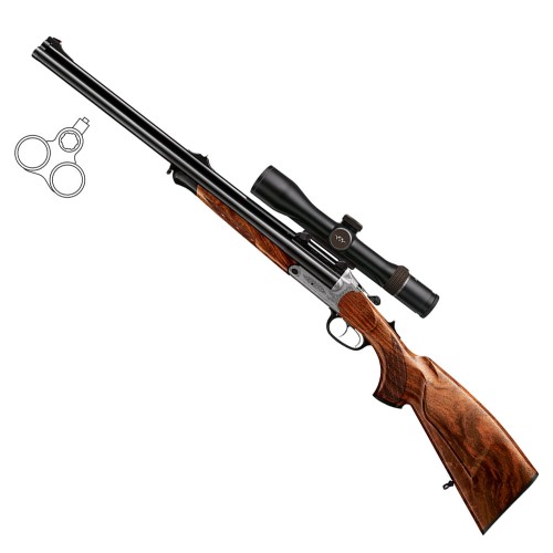 Dryling Blaser D99 Luxus LH – widok ogólny leworęcznej broni kombinowanej