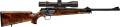 Sztucer Blaser R8 Baronesse LH – widok z lewej strony
