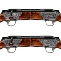 Sztucer Blaser R8 Baronesse LH – szczegół kolby