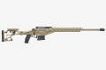 Karabin Sabatti ST-18 Desert - widok z boku na całą broń, kolor piaskowy (desert), druga wersja zdjęcia na jasnym tle