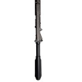 Karabin samopowtarzalny LFA LF556 Battle Rifle Lite - zbliżenie na uchwyt przeładowania i wysuniętą kolbę teleskopową