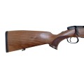 Sztucer Steyr Arms CL II - zbliżenie na kolbę i chwyt pistoletowy z karbowaniem
