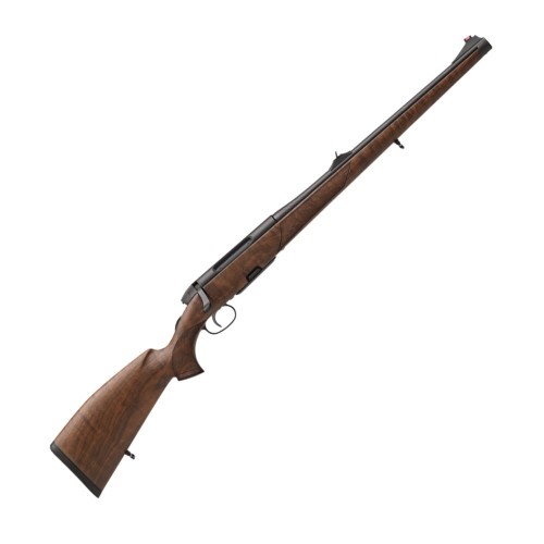 Sztucer Steyr Arms CL II Full Stock - widok z lewej strony, pełna sylwetka broni