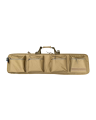Pokrowiec na broń długą Garbacz Tactical 1 Coyote w kolorze piaskowym z czterema zewnętrznymi kieszeniami i rączką transportową