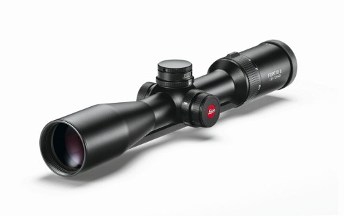 Luneta celownicza Leica Fortis6 1,8-12x42i L-4a BDC szyna+pokrętło balistyczne widok na prawy bok od góry