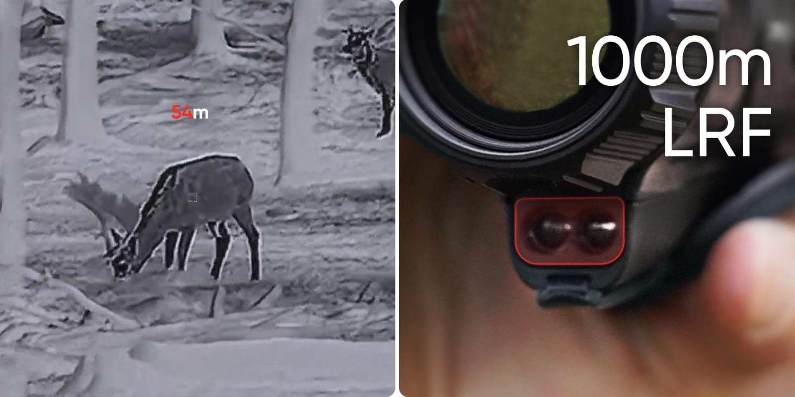 Hikmicro Lynx 3.0 wbudowany dalmierz