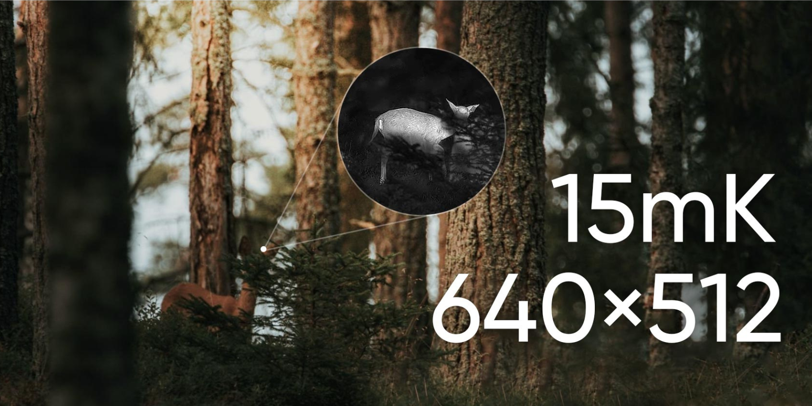 Hikmicro Lynx 3.0 czułość termiczna