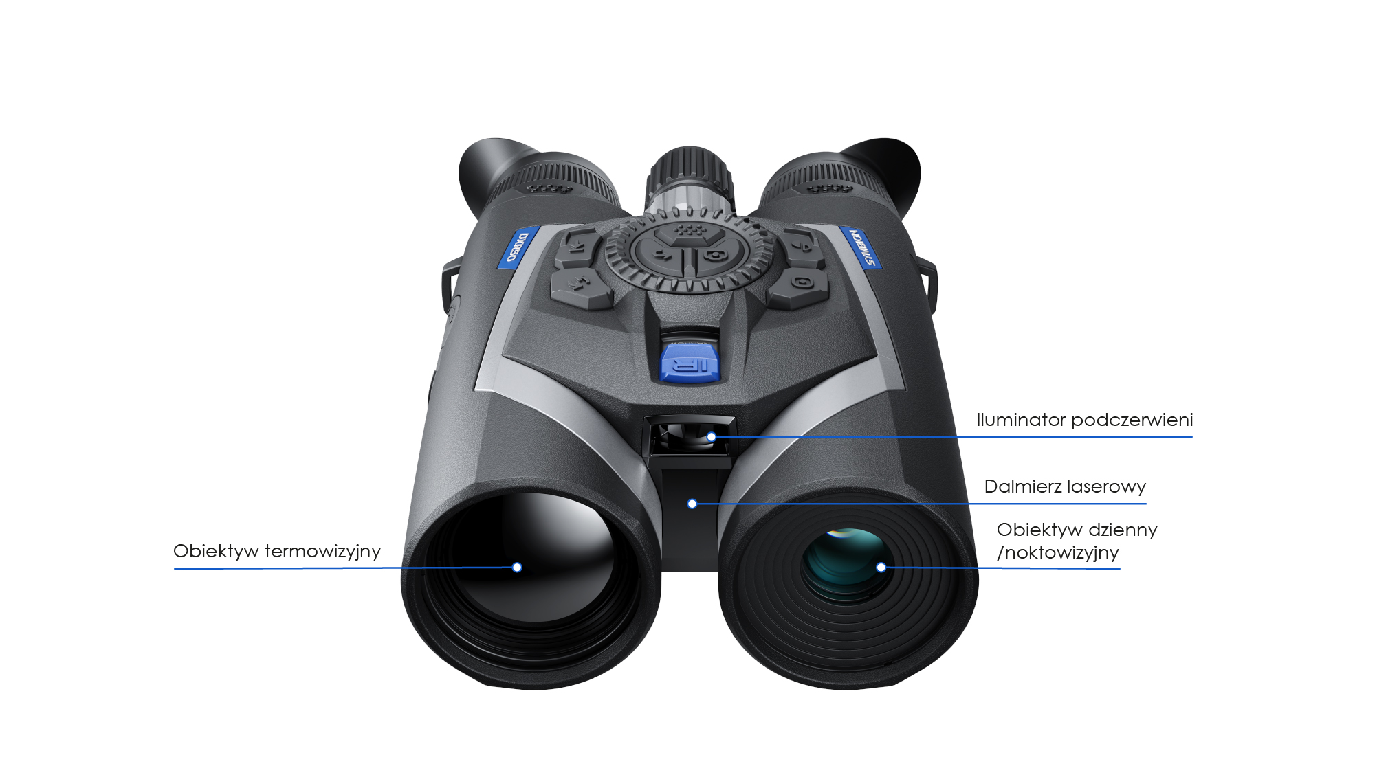 Pulsar Symbion LRF DXR50 przyciski